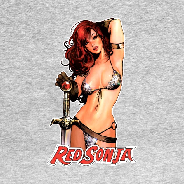 Red Sonja (Alt Print) by Miskatonic Designs